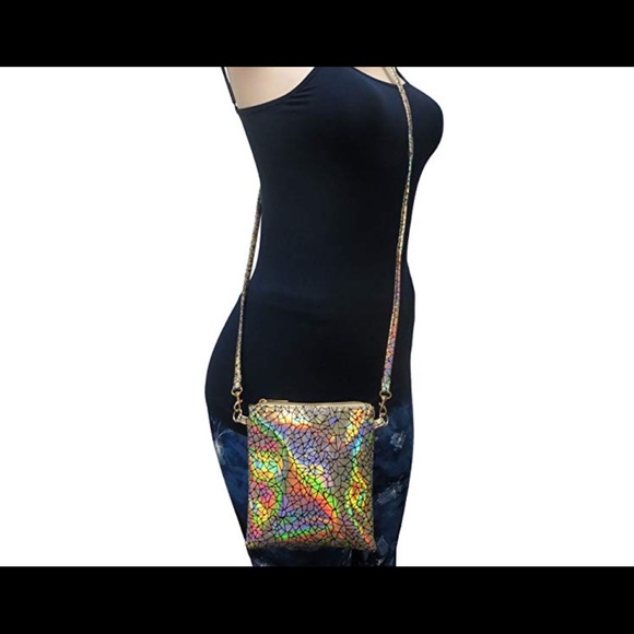 ⚡️FLASH SALE NWT Holographic Bag - Picture 2 of 2